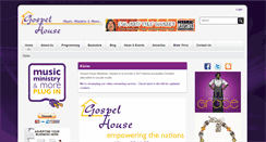 Desktop Screenshot of gospelhouse.tv