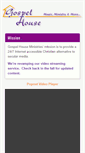 Mobile Screenshot of gospelhouse.tv